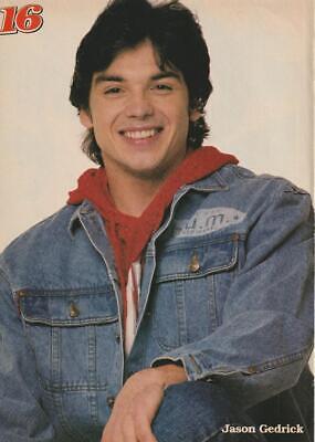 Jason Gedrick Chad Allen teen magazine pinup clipping jean jacket Teen Machine