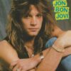 Johnny Depp Jon Bon Jovi teen magazine pinup clipping jeans jean jacket pix - Image 2