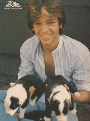 Jimmy Mcnichol Valerie Bertinelli teen magazine pinup clipping puppies hot pix