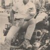 Lorenzo Lamas teen magazine pinup clipping Teen Beat motorcycle open legs hot
