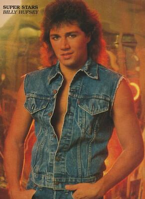 John Stamos Billy Hufsey teen magazine pinup clipping jean jacket Super Stars