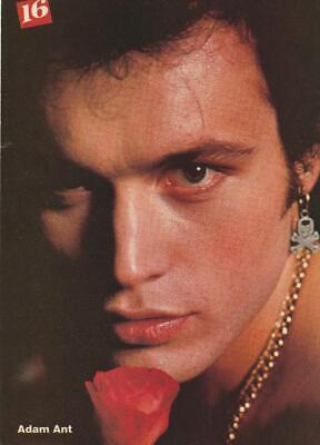 John Stamos Adam Ant teen magazine pinup clipping shirtless red rose 16 mag pic