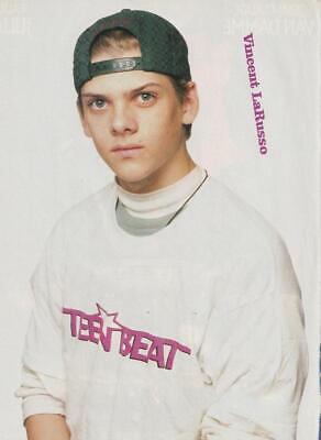 Vincent Larusso teen magazine pinup clipping Mighty Duck D2 Teen Beat shirt