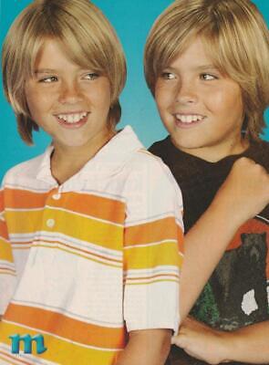 Cole Sprouse Dylan Sprouse teen magazine pinup clipping M brothers side look pix