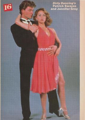 Christopher Barnes Patrick Swayze Jennifer Grey teen magazine pinup clipping 16