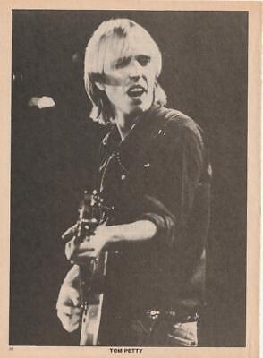 Tom Petty teen magazine pinup clipping tour Teen Beat Tiger Beat pix