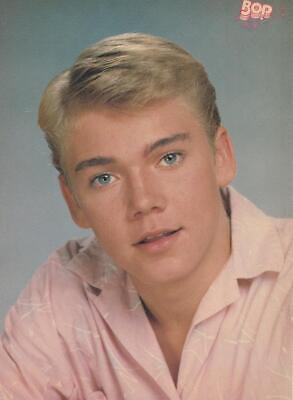 Ricky Schroder pink shirt teen idols Bop