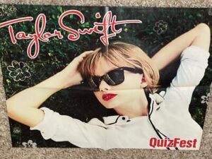 Austin Mahone Taylor Swift teen magazine poster clipping sun glasses Quizfest