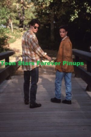 Michael Cade Brent Gore 4×6 or 8×10 Photo vintage California Dreams looking backwards sunglasses bridge 90's teen idols pix