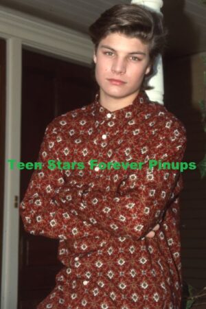 Jay Ferguson teen magazine photo crossed arms red shirt Outsiders