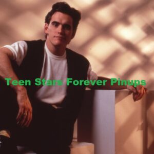 Matt Dillon 4×6 or 8×10 Photo vintage white t-shirt posing 1980's Teen Idols smirk