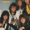 Jon Bon Jovi Europe teen magazine pinup clipping beach hands out Teen Beat - Image 2