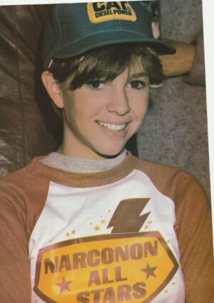 Kristy Mcnichol Narconon All-Stars shirt hat child star teen idols