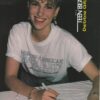 Debbie Gibson signing teen beat t-shirt magazine pinup pix 80's autograph
