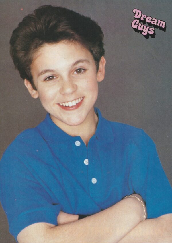 Fred Savage Wilson Phillips teen magazine pinup blue shirt dream guys