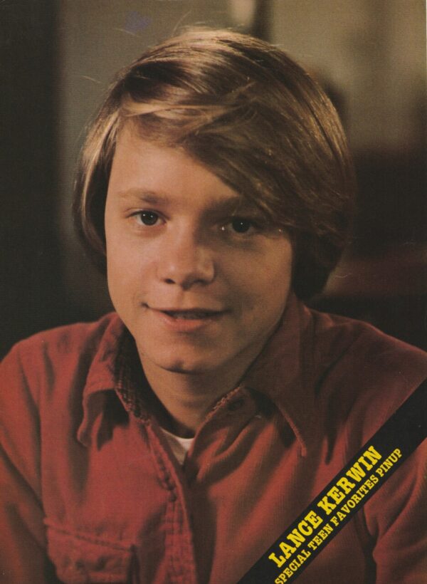 Lance Kerwin Debby Boone teen magazine pinup clipping Teen View