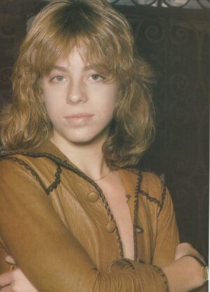 Leif Garrett teen magazine pinup clipping brown shirt Teen World magazine