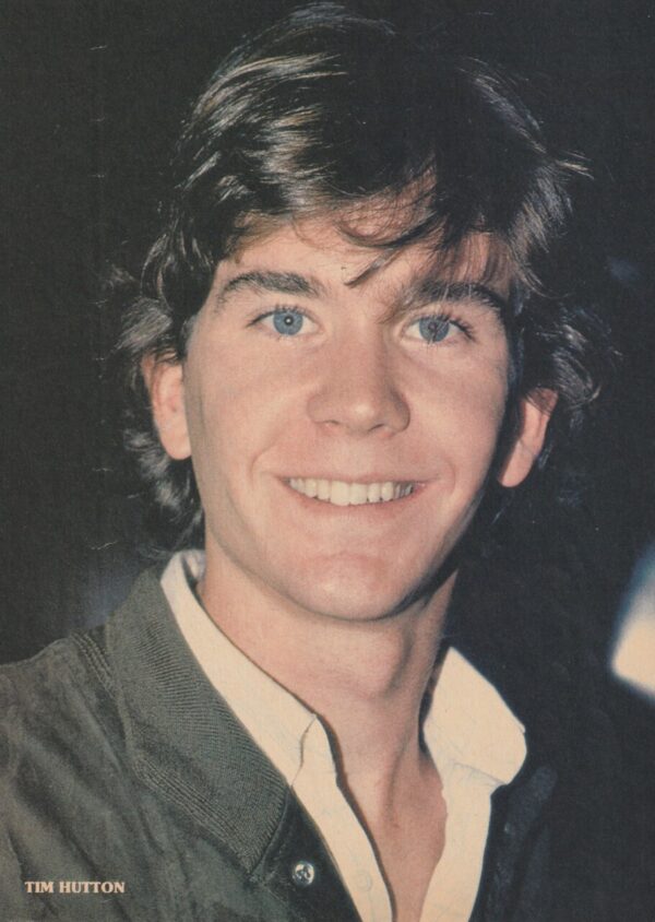 Christopher Atkins Timothy Hutton teen magazine pinup clipping