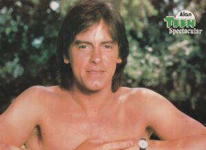 Alan Longmuir Bay City Rollers teen magazine pinup clippings shirtless trees Teen Spectacular