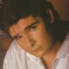 Corey Feldman white shirt close up Goonies