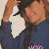 Corey Feldman Christopher Barnes teen magazine pinup blue shirt hat Hot magazine pix