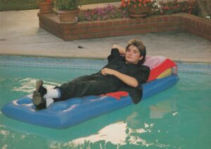 Corey Feldman Jerry O'connell teen magazine pinup pool swimming Teen Beat