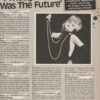 Cyndi Lauper teen magazine clipping I thought I was the future Bop 2 page
