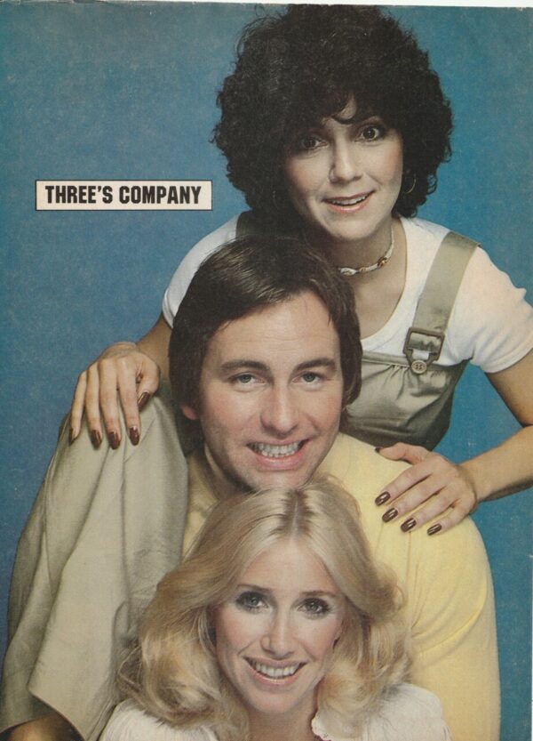 John Ritter Suzanne Somers Joyce DeWitt Kevin Brophy teen magazine pinup