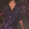 Wil Wheaton John Stamos teen magazine pinup purple shirt grass Teen Machine