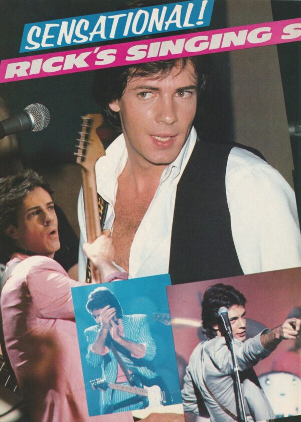 Rick Springfield tour singing stage show 70's pinup