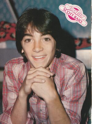 Scott Baio red dress shirt teenager older Superteen pix HOT