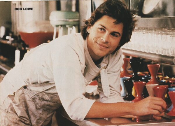 Rob Lowe teen magazine pinup Teen Set kitchen