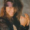Richard Grieco Jon Bon Jovi teen magazine pinup Wow dressed up hand on face - Image 2