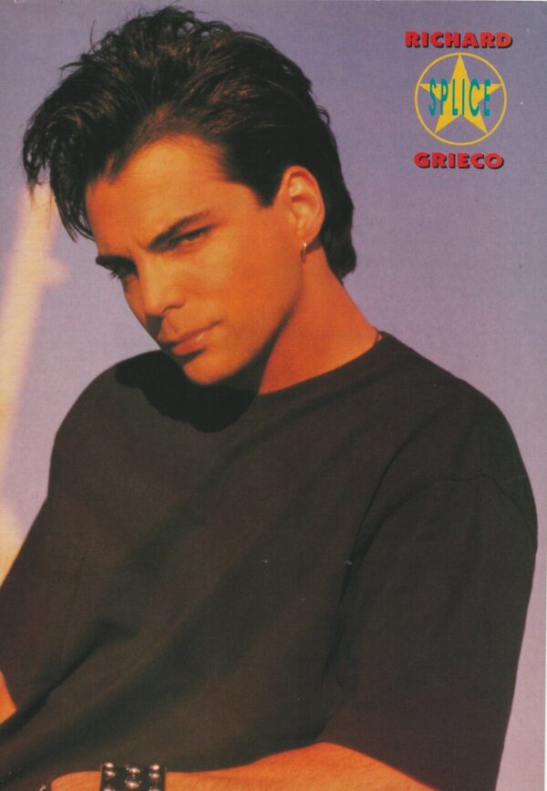 Richard Grieco teen magazine pinup Splice mag