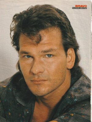 Patrick Swayze pinup Bravo actor Dirty Dancing 80's