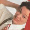 Edward Furlong teen magazine pinup clipping suspenders tie Japan double sided - Image 2
