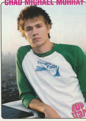 Chad Michael Murray teen magazine pinup Niagra Falls shirt Pop Star