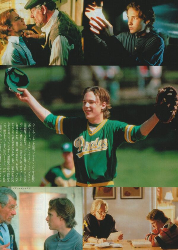 Brad Renfro teen magazine pinup baseball Apt Pupil movie Rip