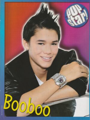 Boo Boo Stewart teen magazine pinup leather jacket Pop Star teen idols