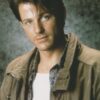 Michael Pare teen magazine pinup lips brown jacket Japan pix picture
