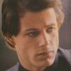 Michael Pare teen magazine pinup lips close up actore Teen Machine confused