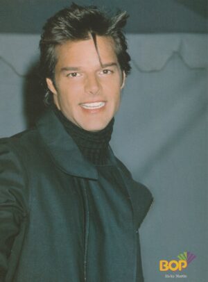 Ricky Martin teen magazine Menudo jacket Bop 80's