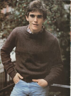 Matt Dillon teen magazine pinup clippings jeans hands pockets Superteen double sided