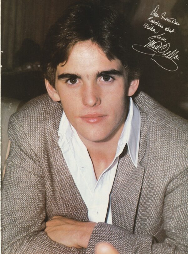 Matt Dillon teen magazine pinup clippings jeans hands pockets Superteen double sided - Image 2