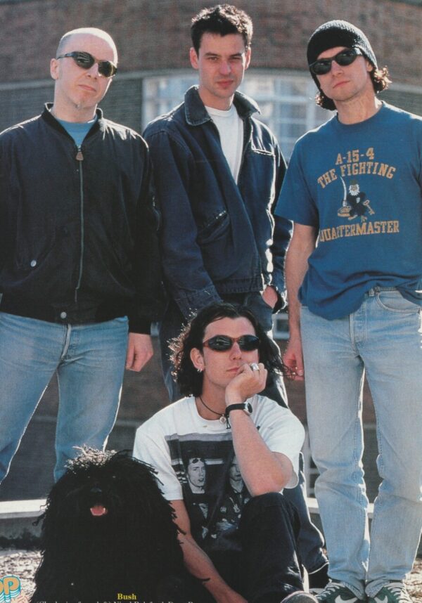 Jonathan Taylor Thomas Bush Gavin Rossdale Dave Parsons Nigel Pulsford Robin Goodridge teen magazine pinup Bop - Image 2