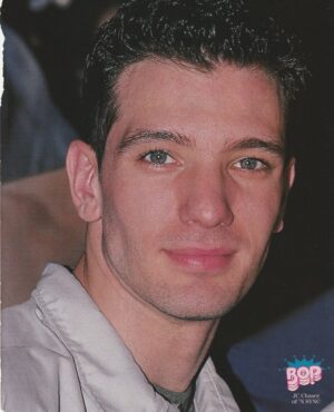 JC Chasez 98 degrees teen magazine pinup Nsync close up 90's star