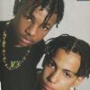 Kris Kross David Lascher teen magazine pinup close up rap guys Bop vintage