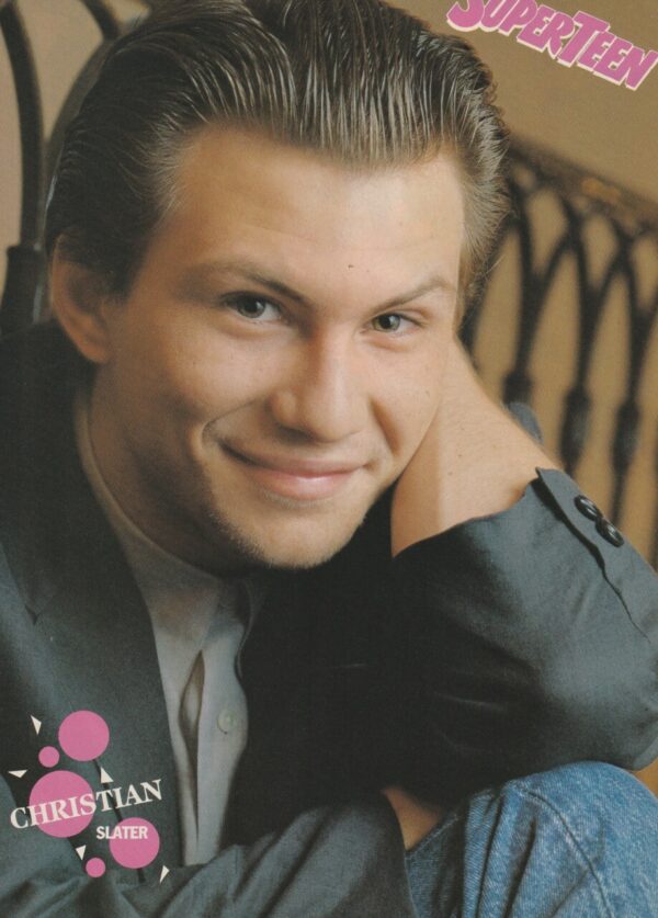 Kris Kross Christian Slater teen magazine pinup backward jeans Superteen vintage - Image 2