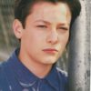 Edward Furlong Tori Spelling teen magazine pinup purple shirt 16 mag fence