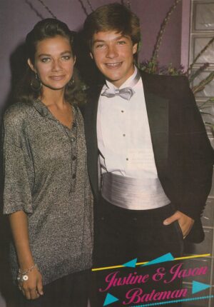 Jason Bateman Justine Bateman Kirk Cameron teen magazine pinup sister family Teen Beat